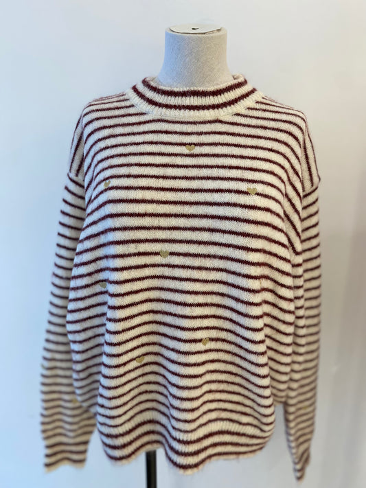 Hartjes Trui | Bordeaux