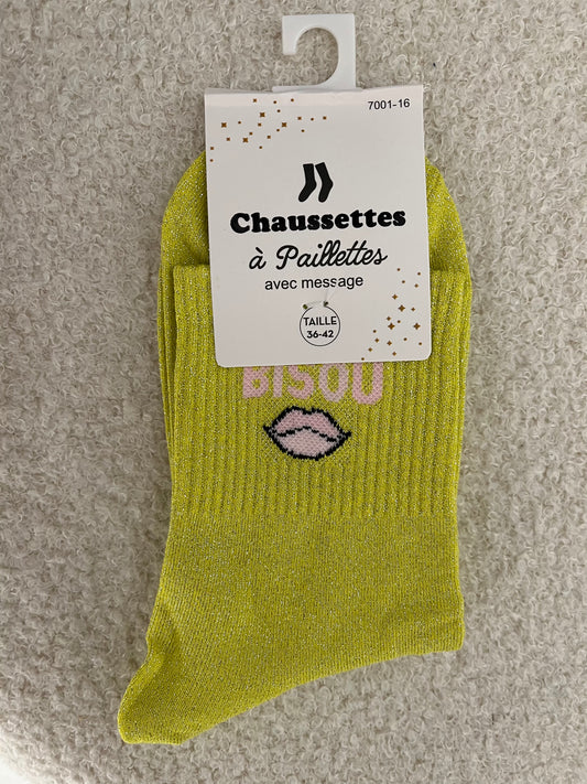 Sokken Bisou | Groen