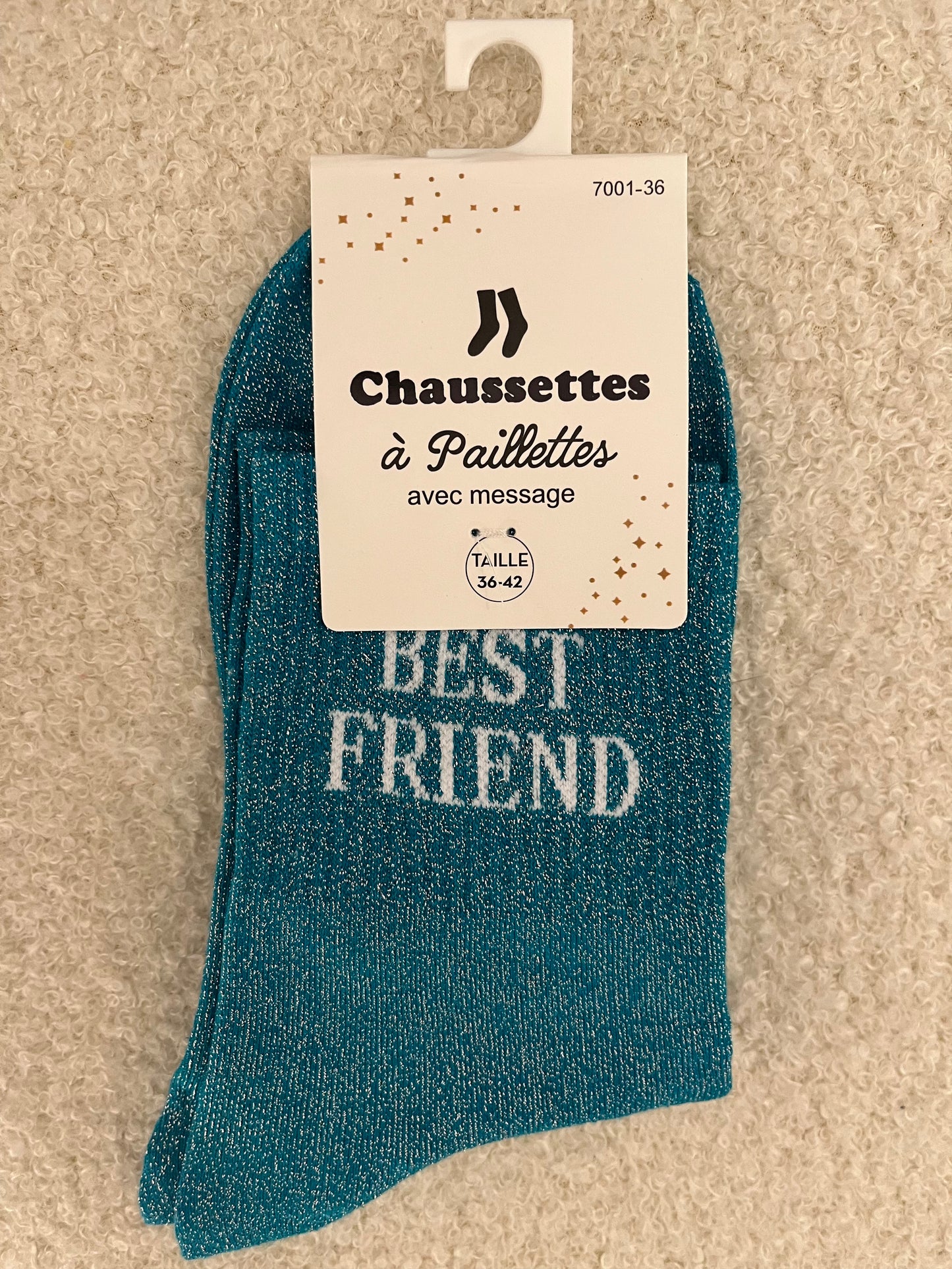 Sokken Best Friend | Turquoise