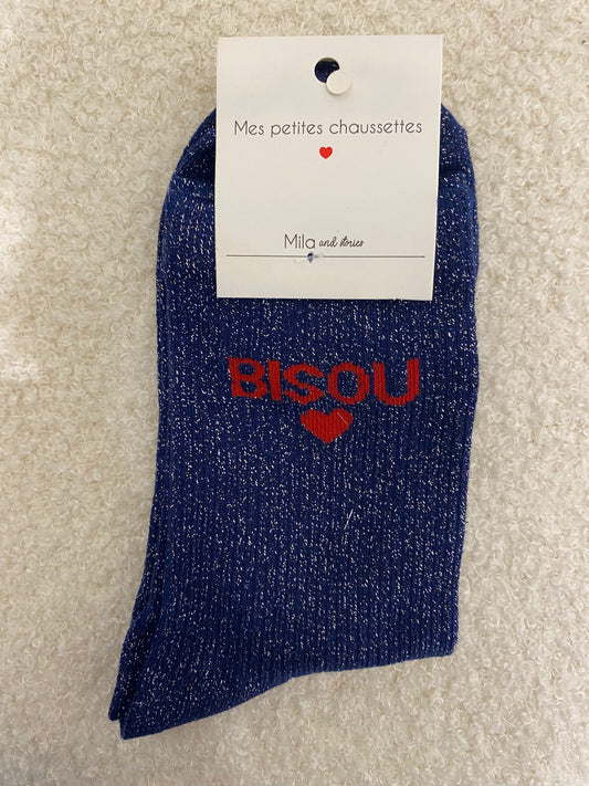 Sokken Bisou | Blauw