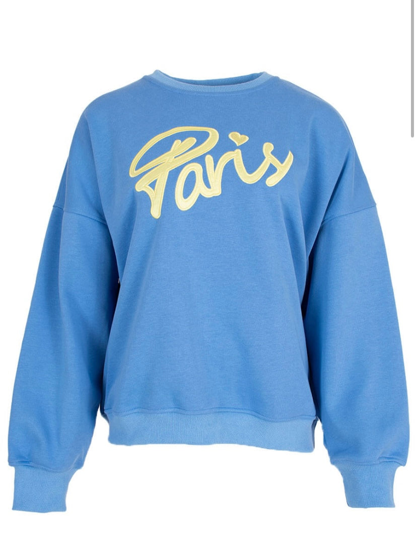 Sweater Paris | Blauw