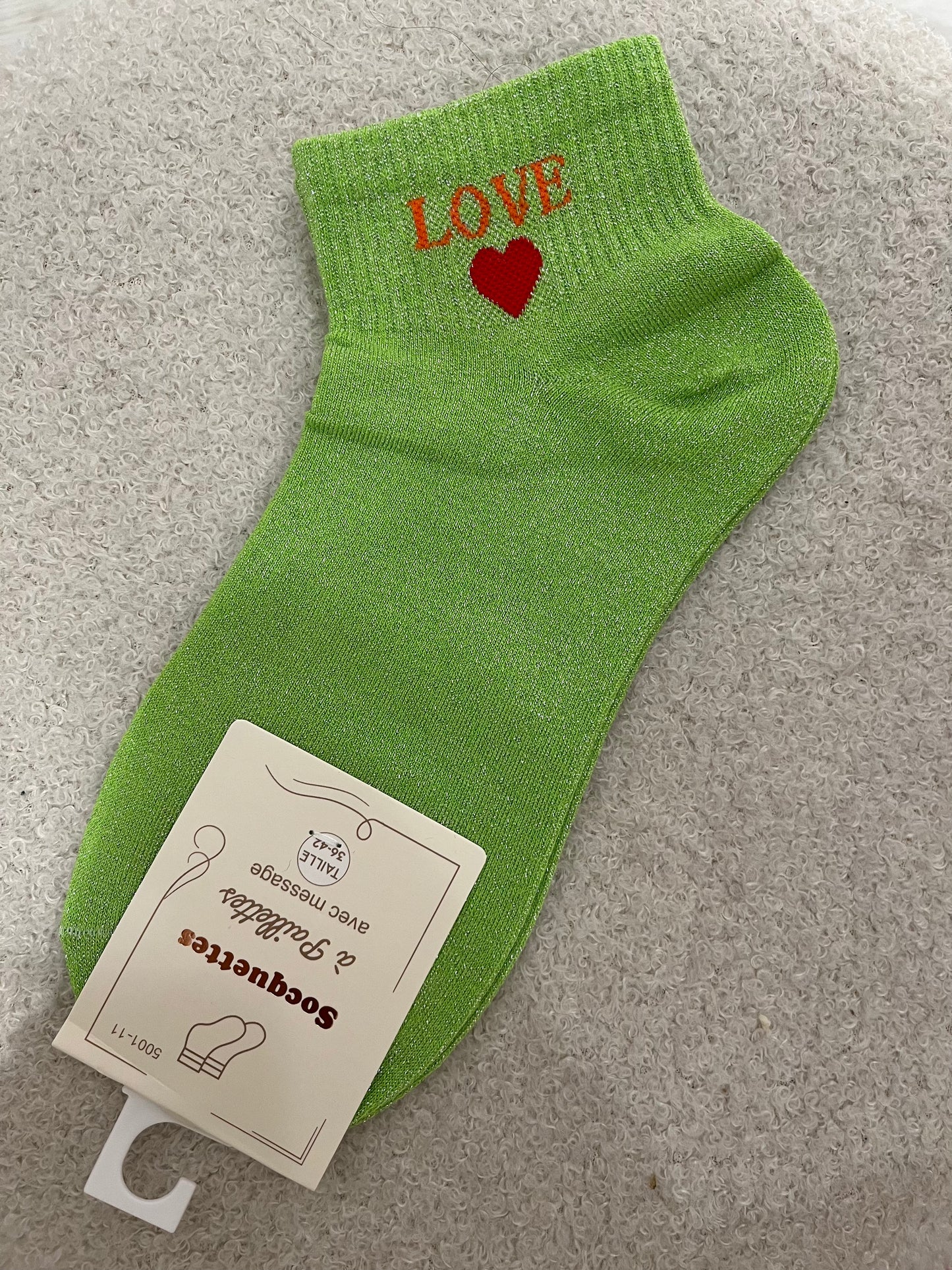 Sokken Love | Groen