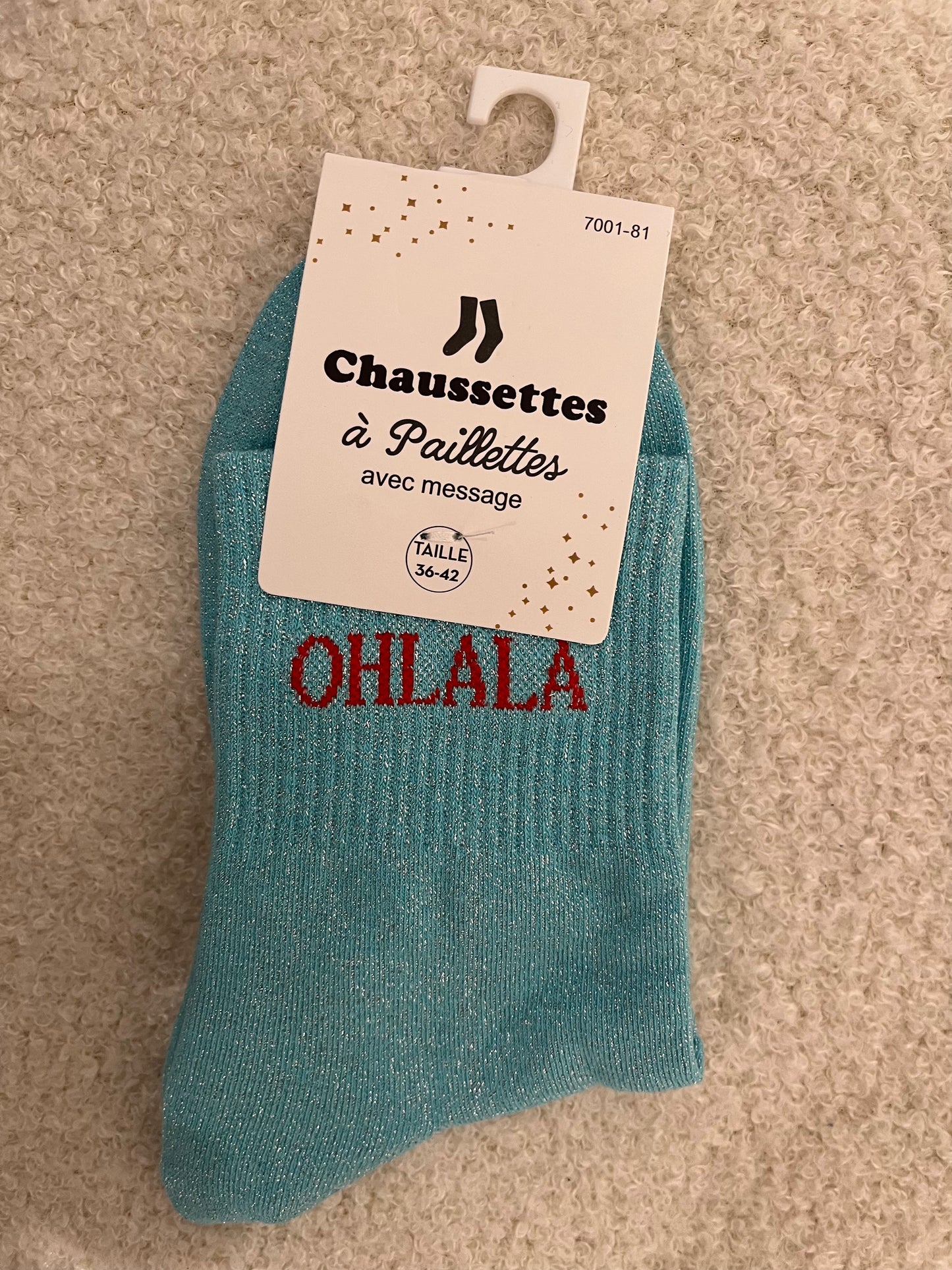 Sokken Ohlala | Blauw