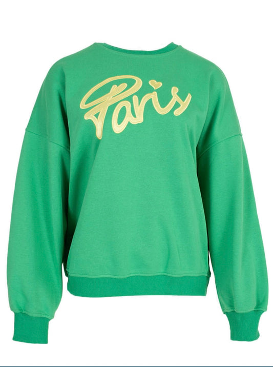 Sweater Paris | Groen