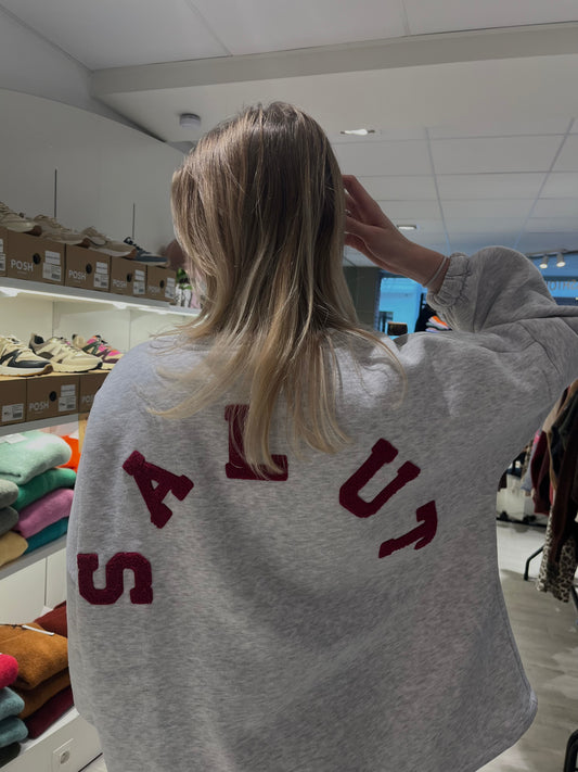 Salut sweater | Bordeaux