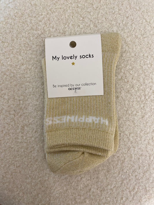 Sokken | Happiness beige