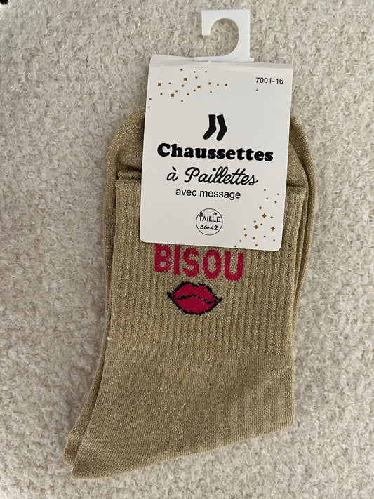 Sokken Bisou | Beige