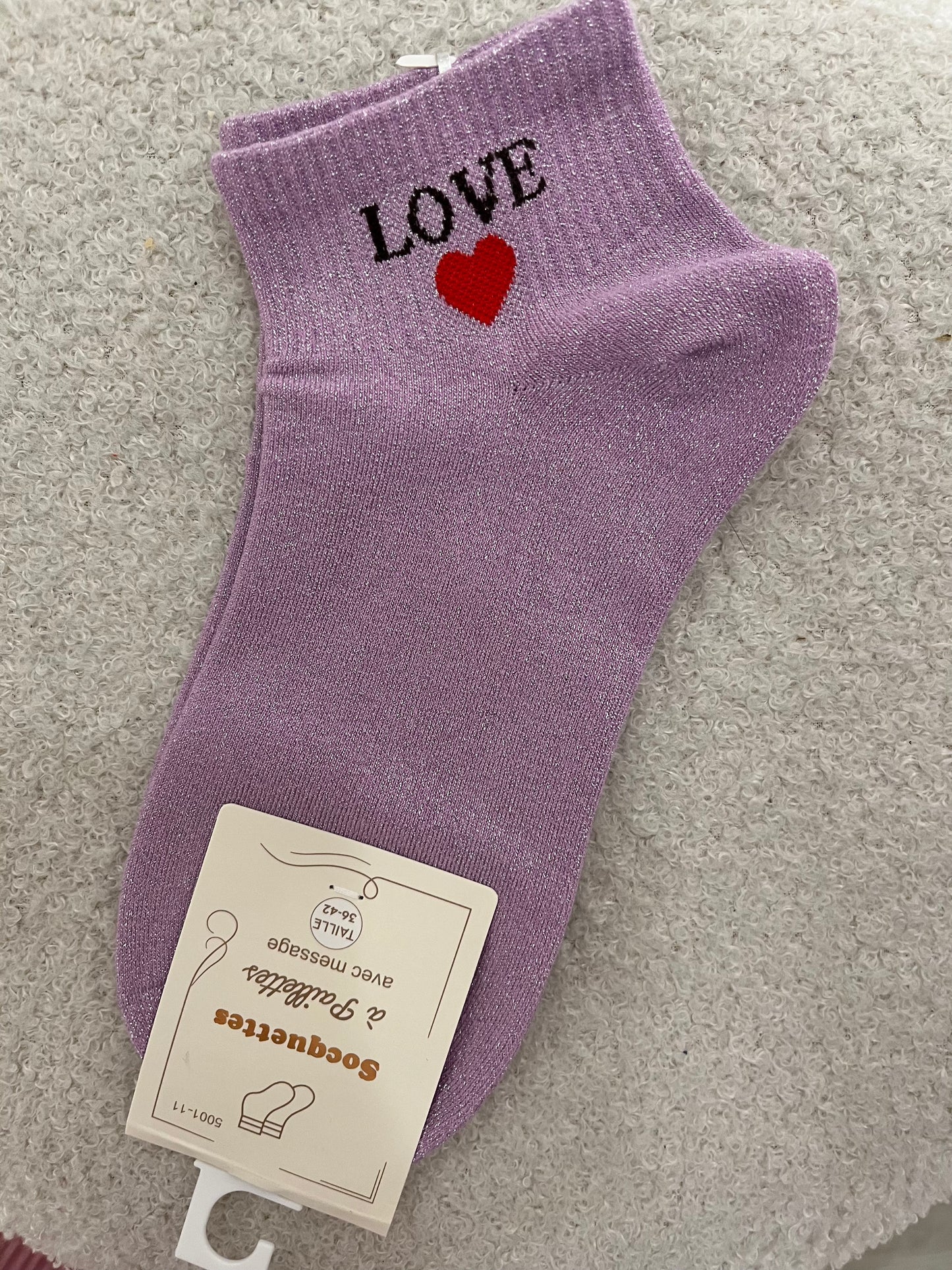 Sokken Love | Paars