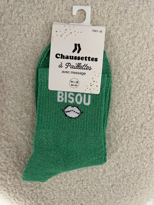 Sokken Bisou | Groen