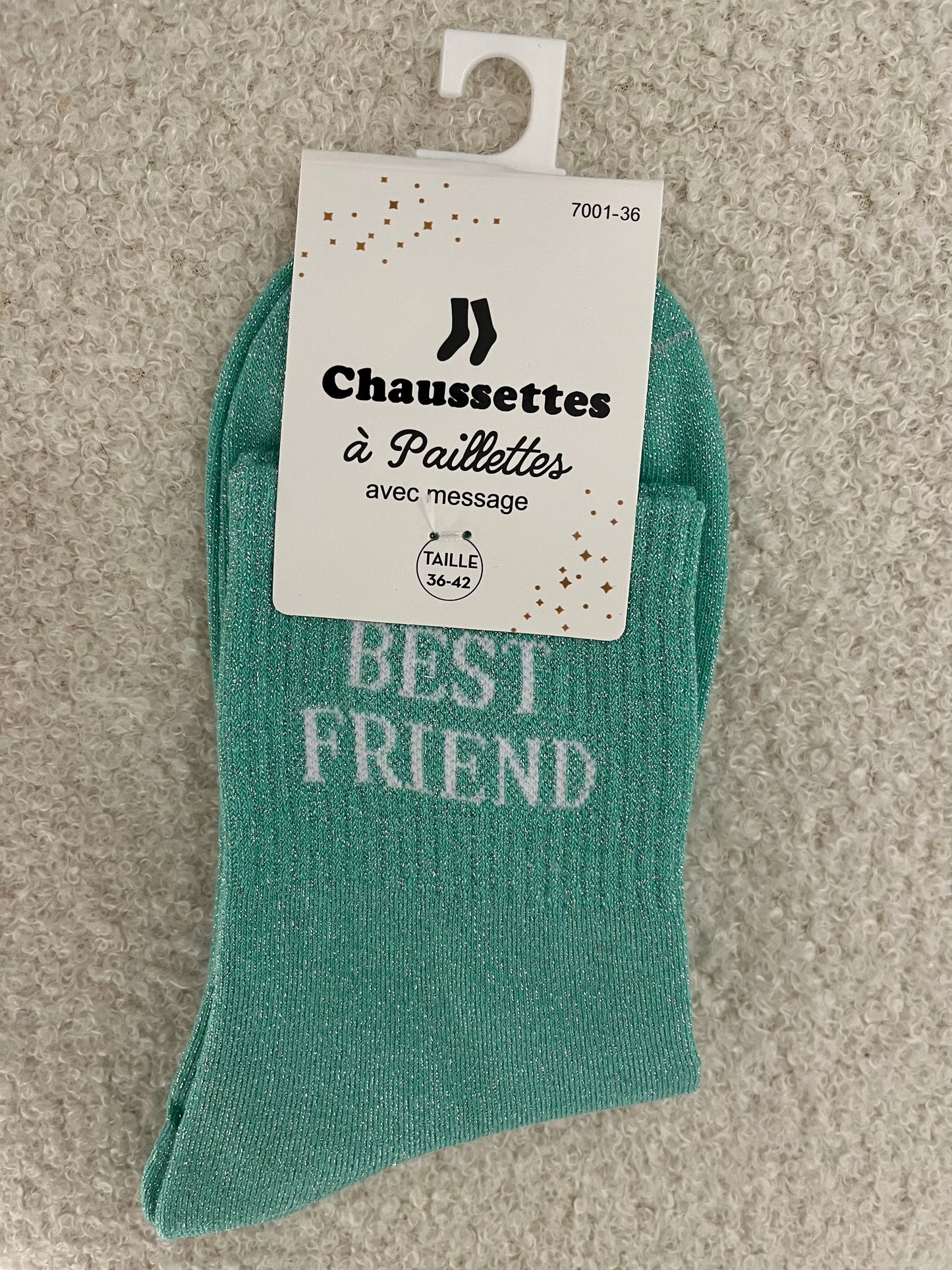 Sokken Best Friend | Licht groen