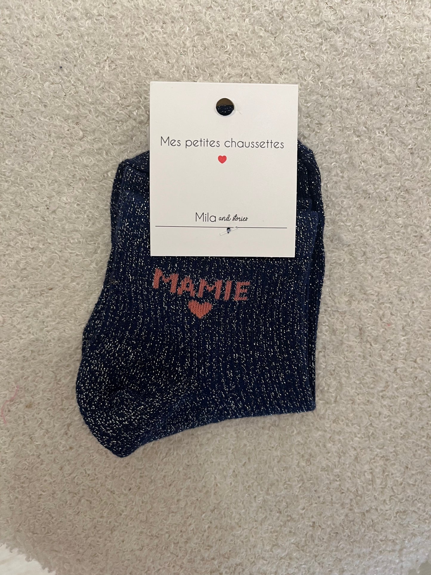 Sokken | Mamie Donker blauw