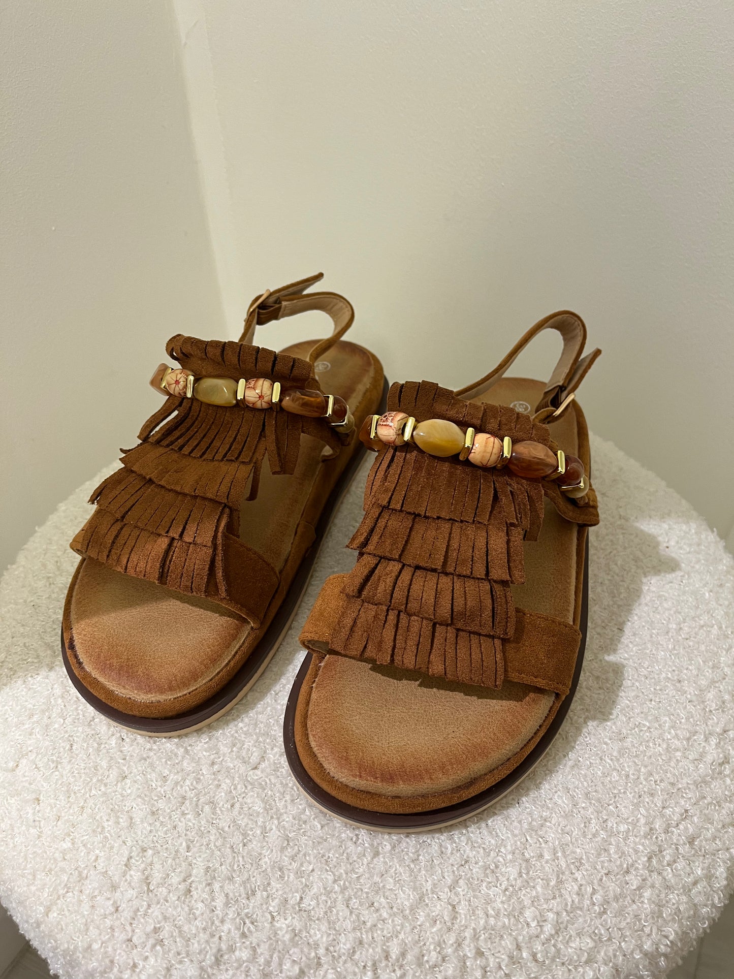Sandalen | Camel