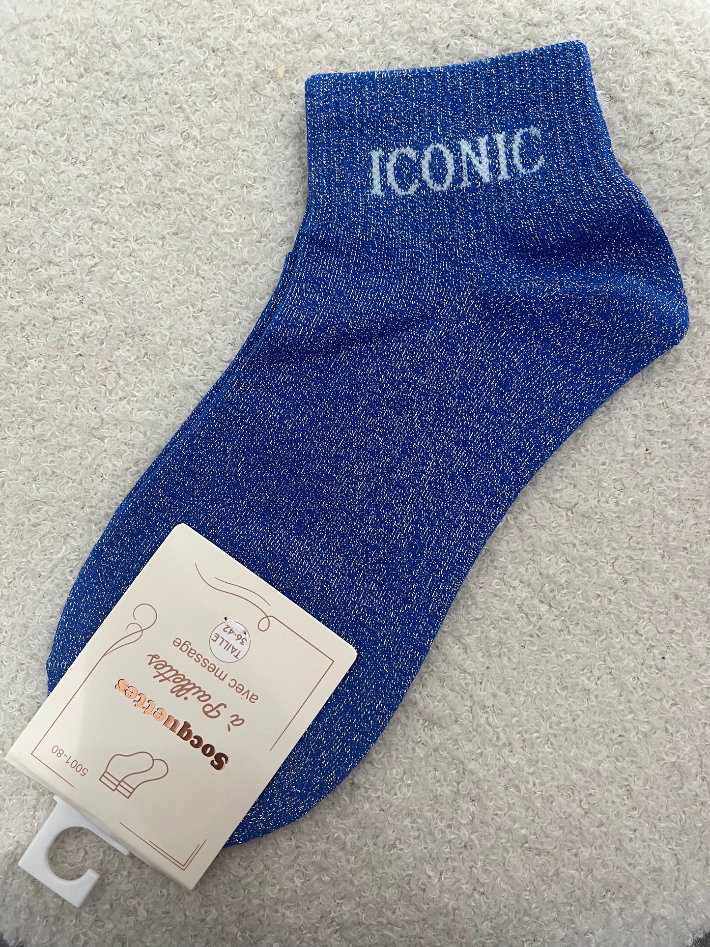 Sokken Iconic | Donker blauw