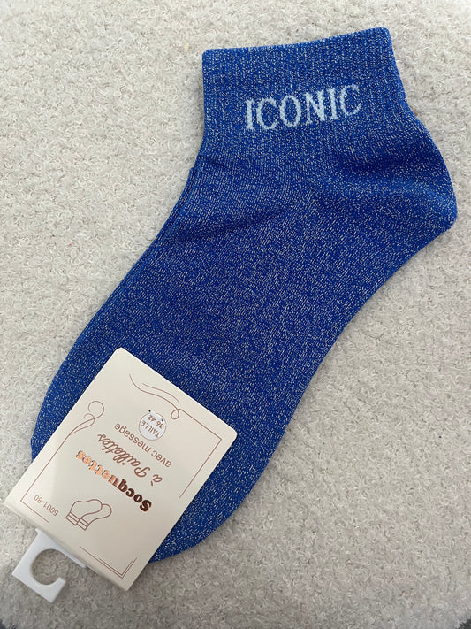 Sokken Iconic | Donker blauw