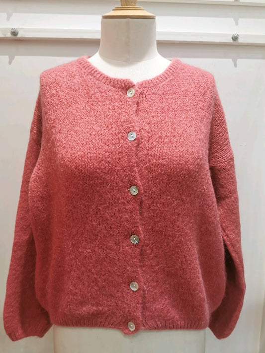 Vest met knopen | Rose