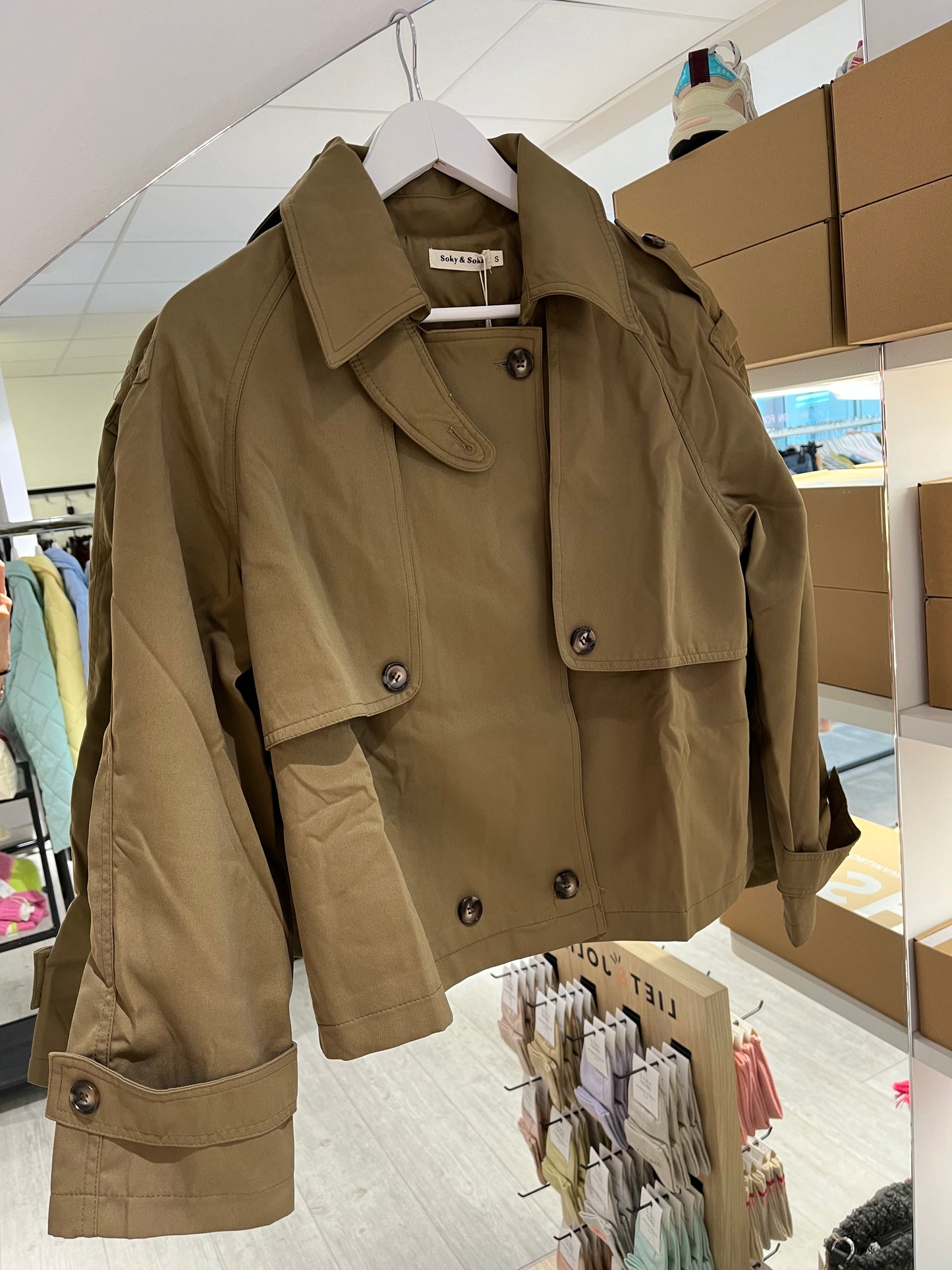 Trench coat | Taupe