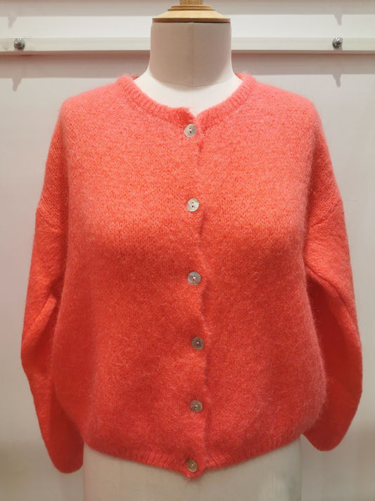 Vest met knopen | Corail