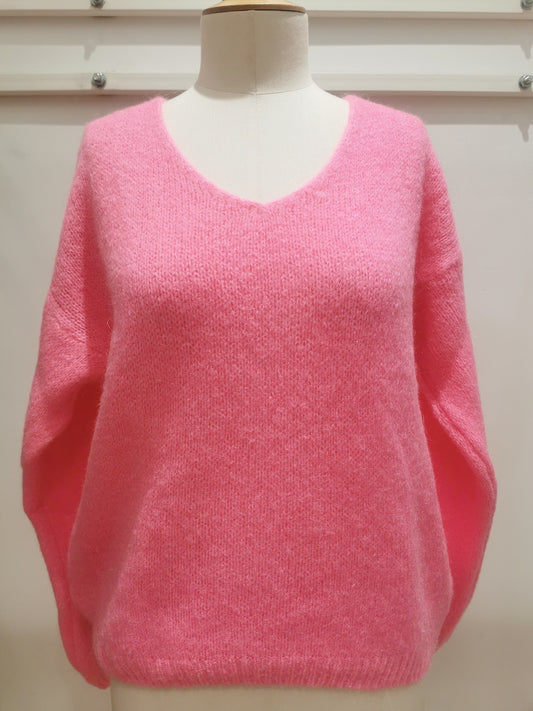 V-hals trui | Rose bébé