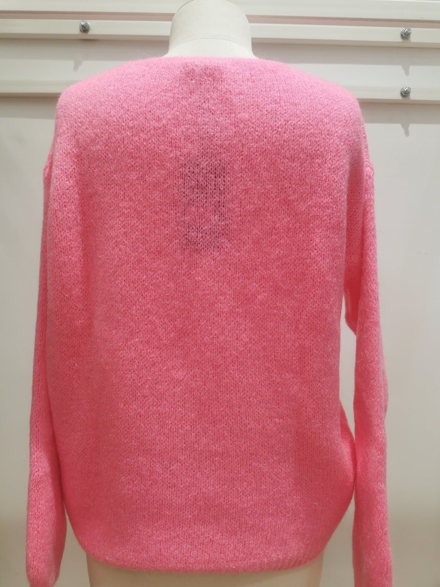 V-hals trui | Rose bébé