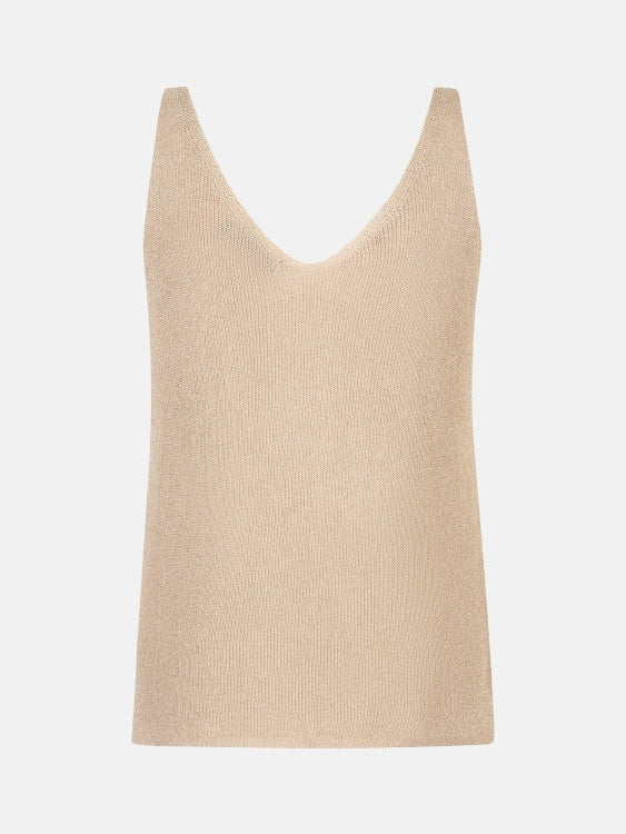 Ydence | Knitted top Lux beige