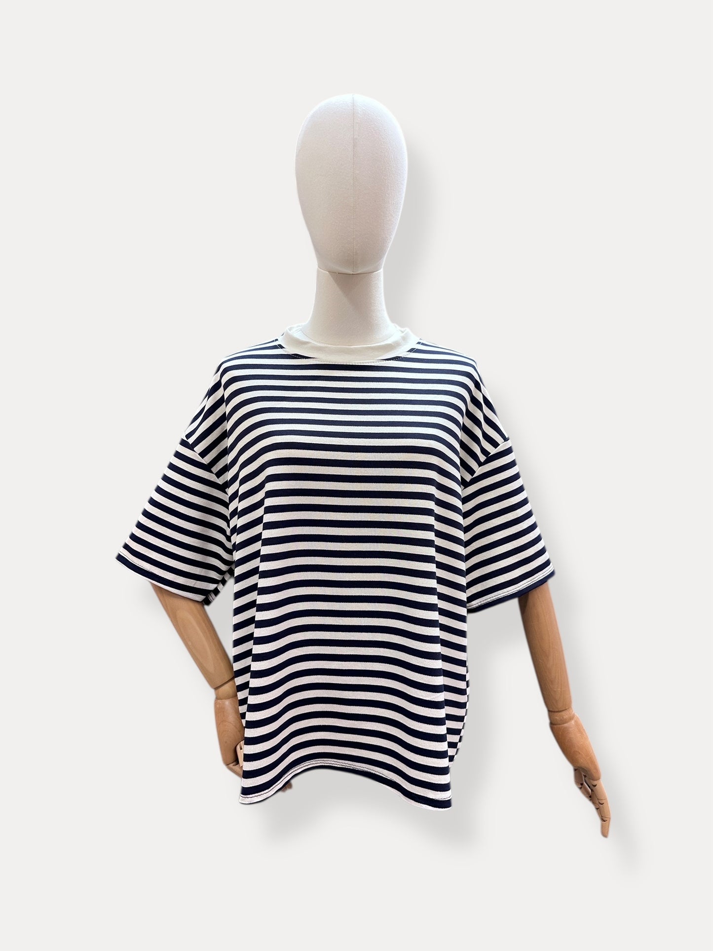 T-shirt strepen | Marine