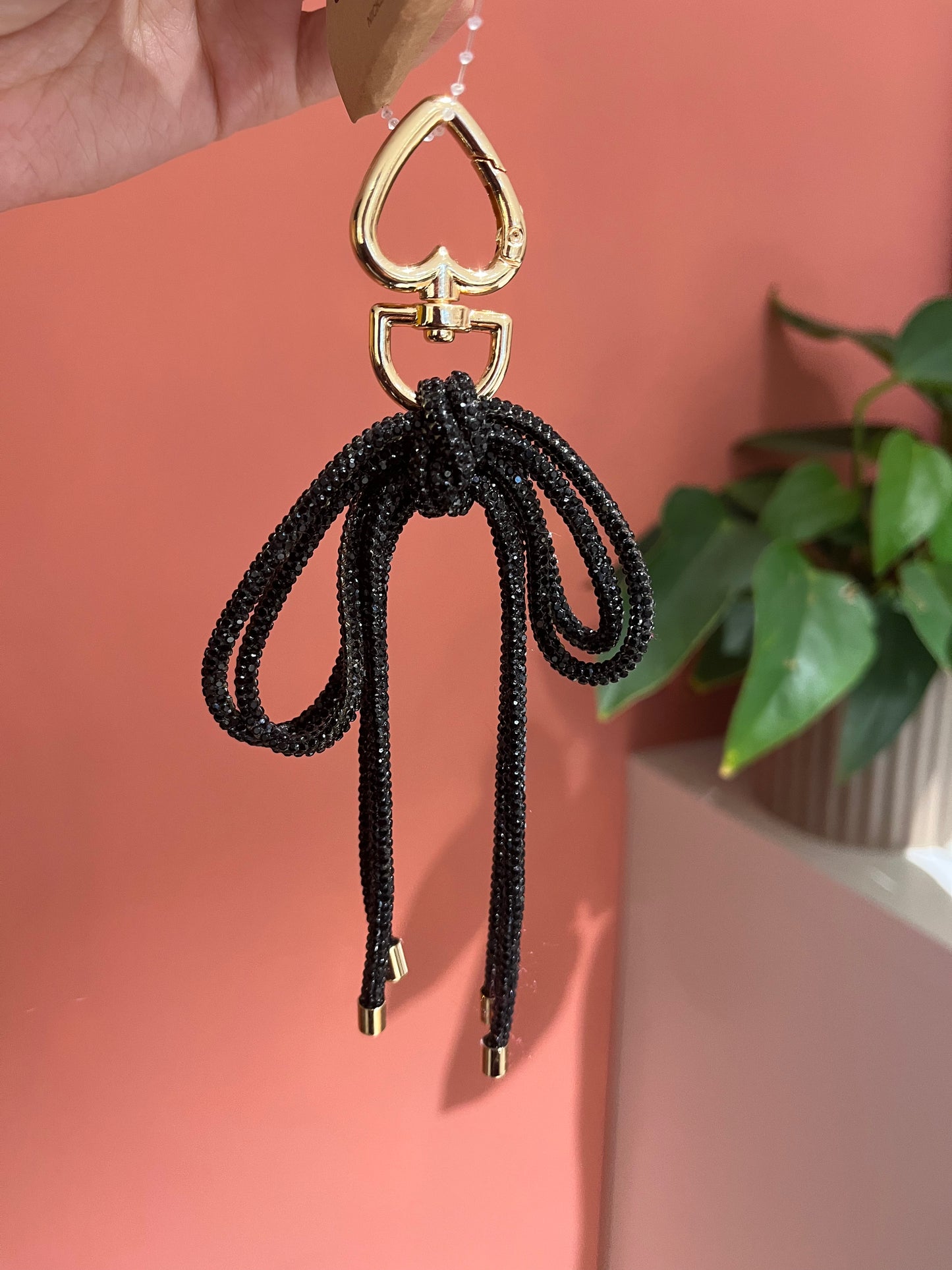 Handtas/ Sleutelhanger strikje