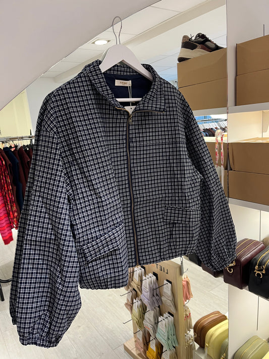 Bomber jacket | Blauw