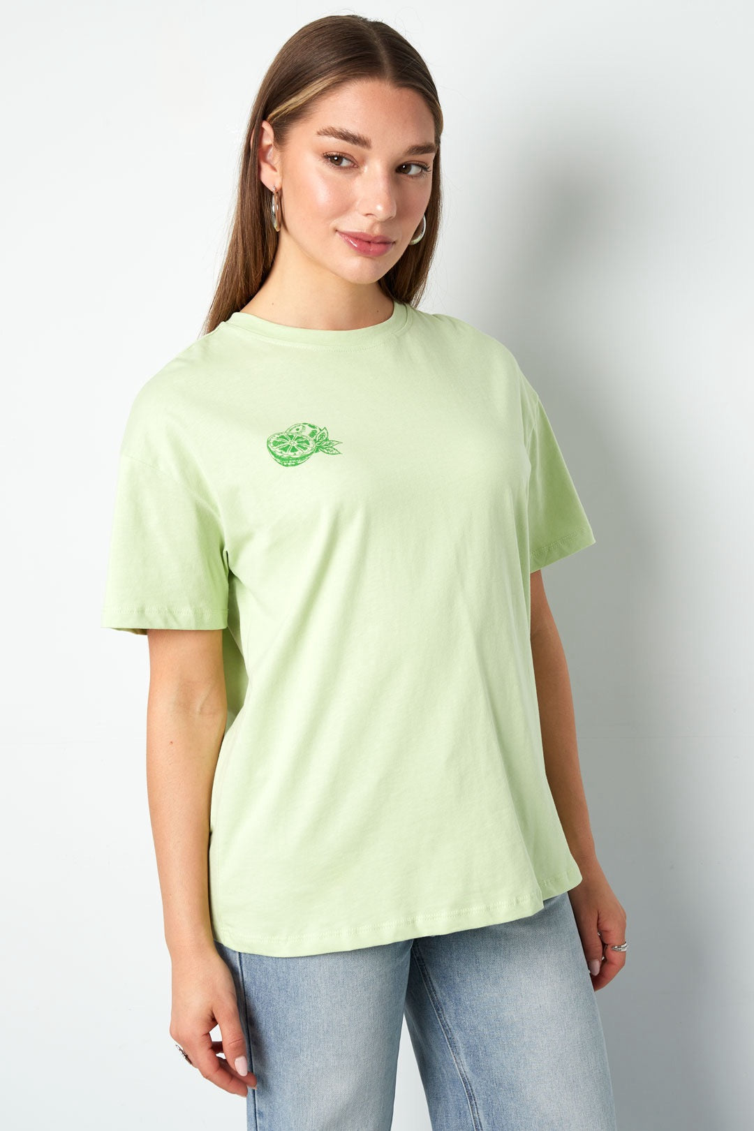 T-shirt oranje limonade