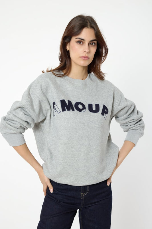 Sweater Amour | Grijs
