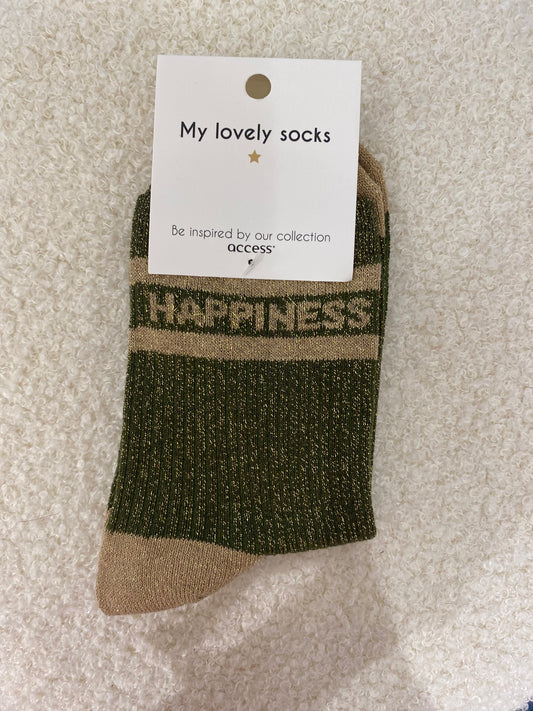 Sokken | Happiness groen