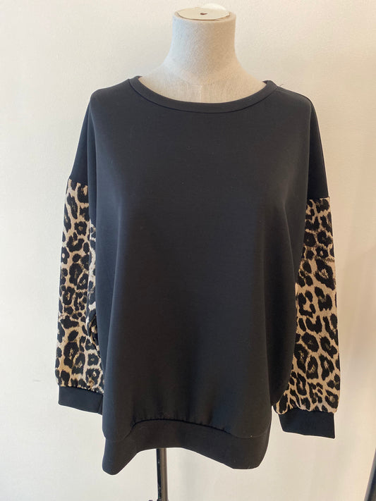 Sweater panter | Zwart