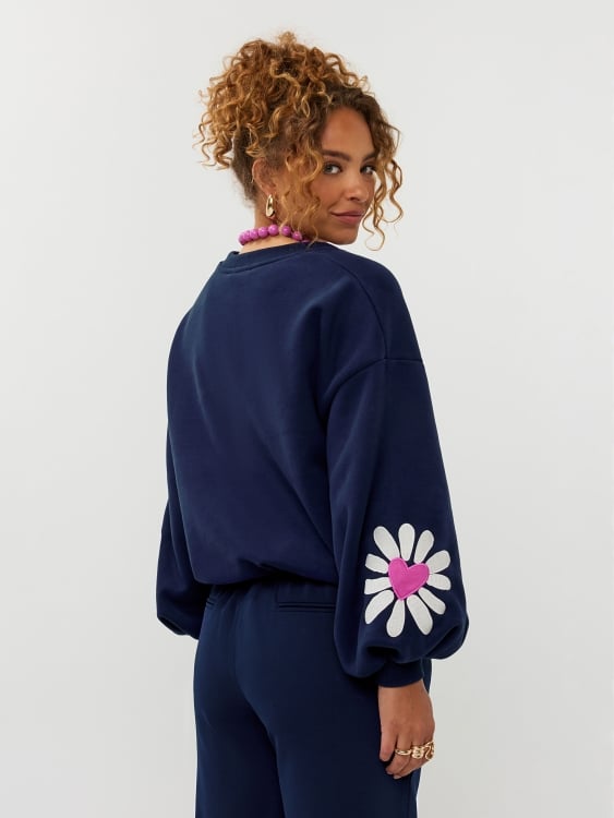 Ydence | Sweater Madelief Navy