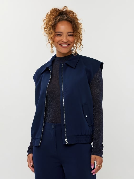 Ydence | Gilet Danielle Navy