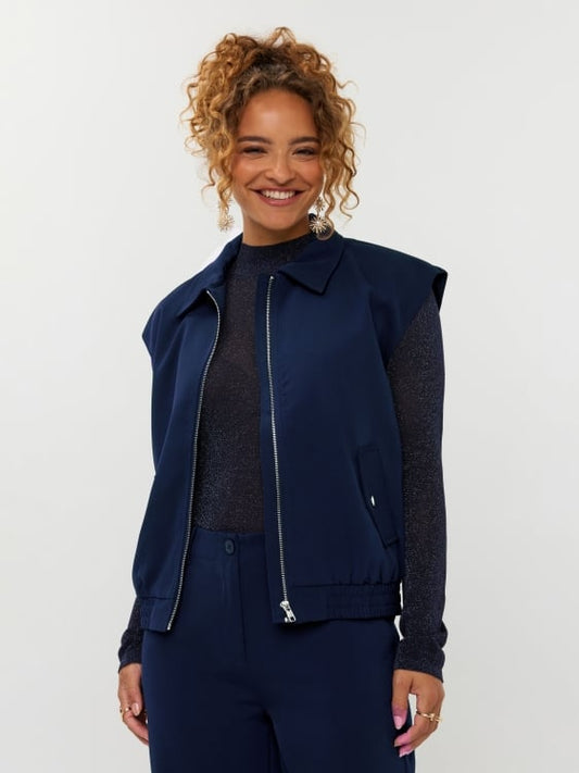 Ydence | Gilet Danielle Navy