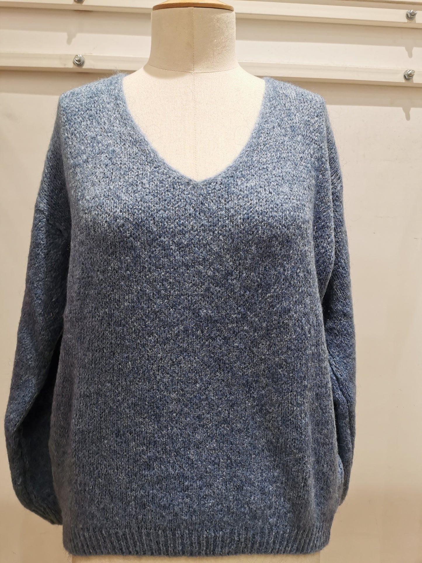 V-hals trui | Bleu Jeans