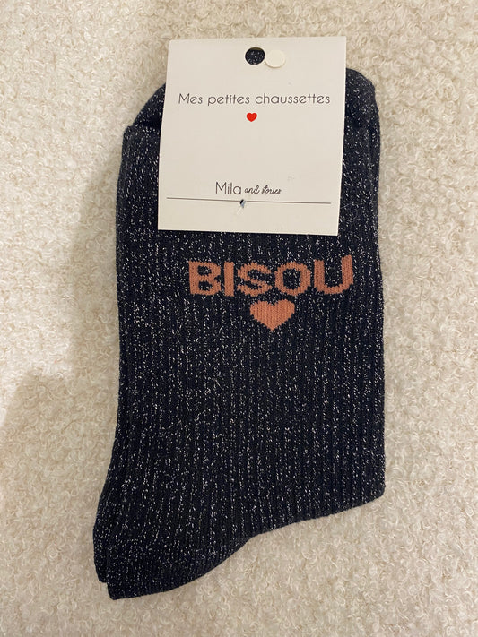 Sokken Bisou | Zwart