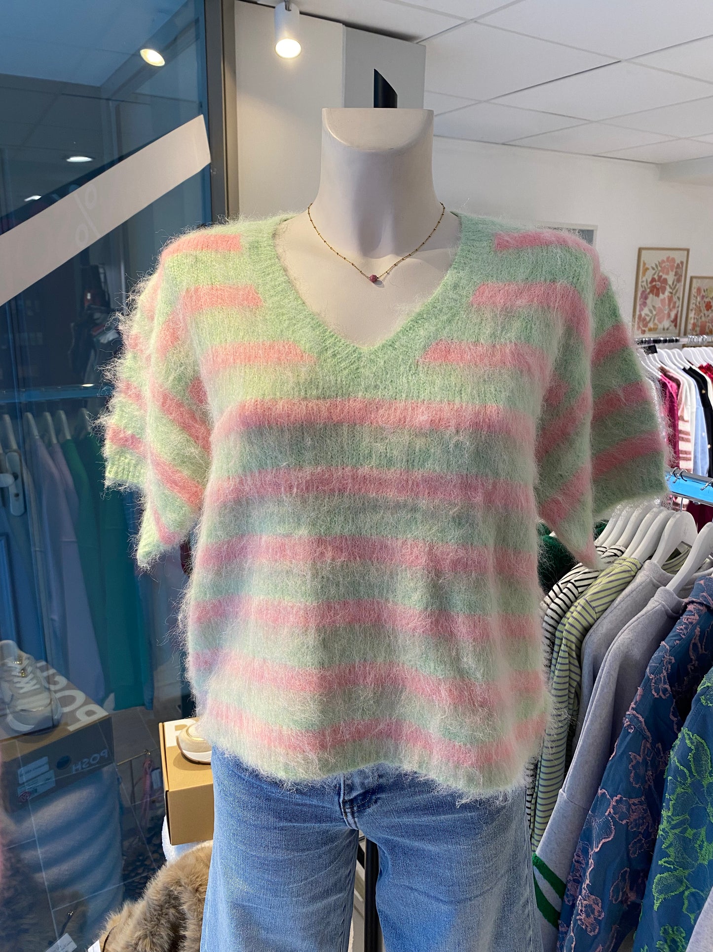 Trui met korte mouwen | Mint