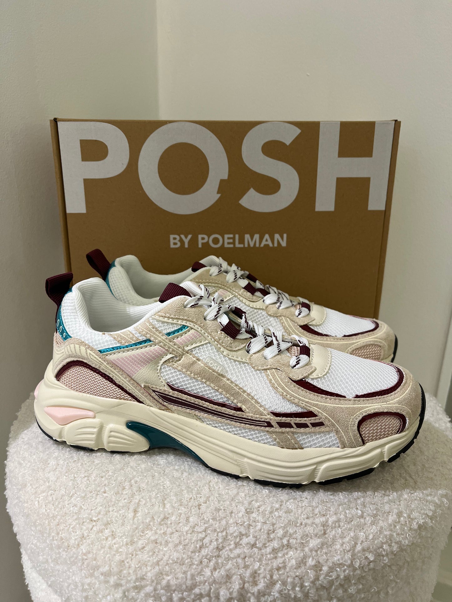 Posh sneakers | Bordeaux