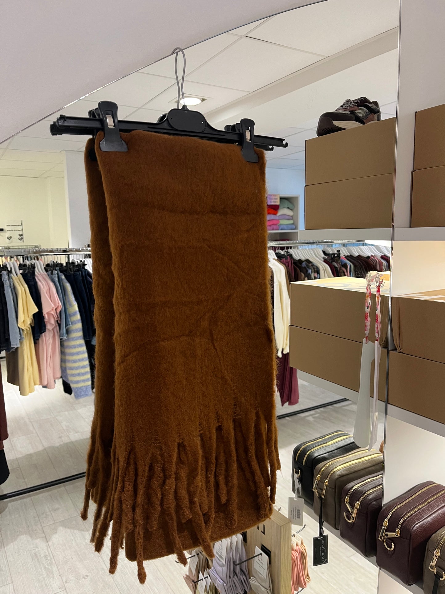 Effe sjaal | Dark Brown