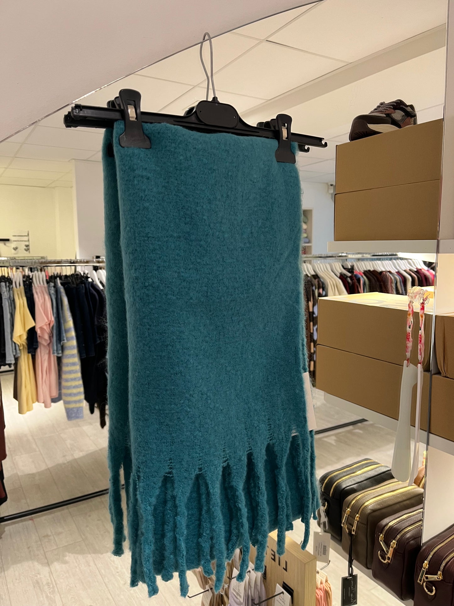 Effe sjaal | Teal Blue