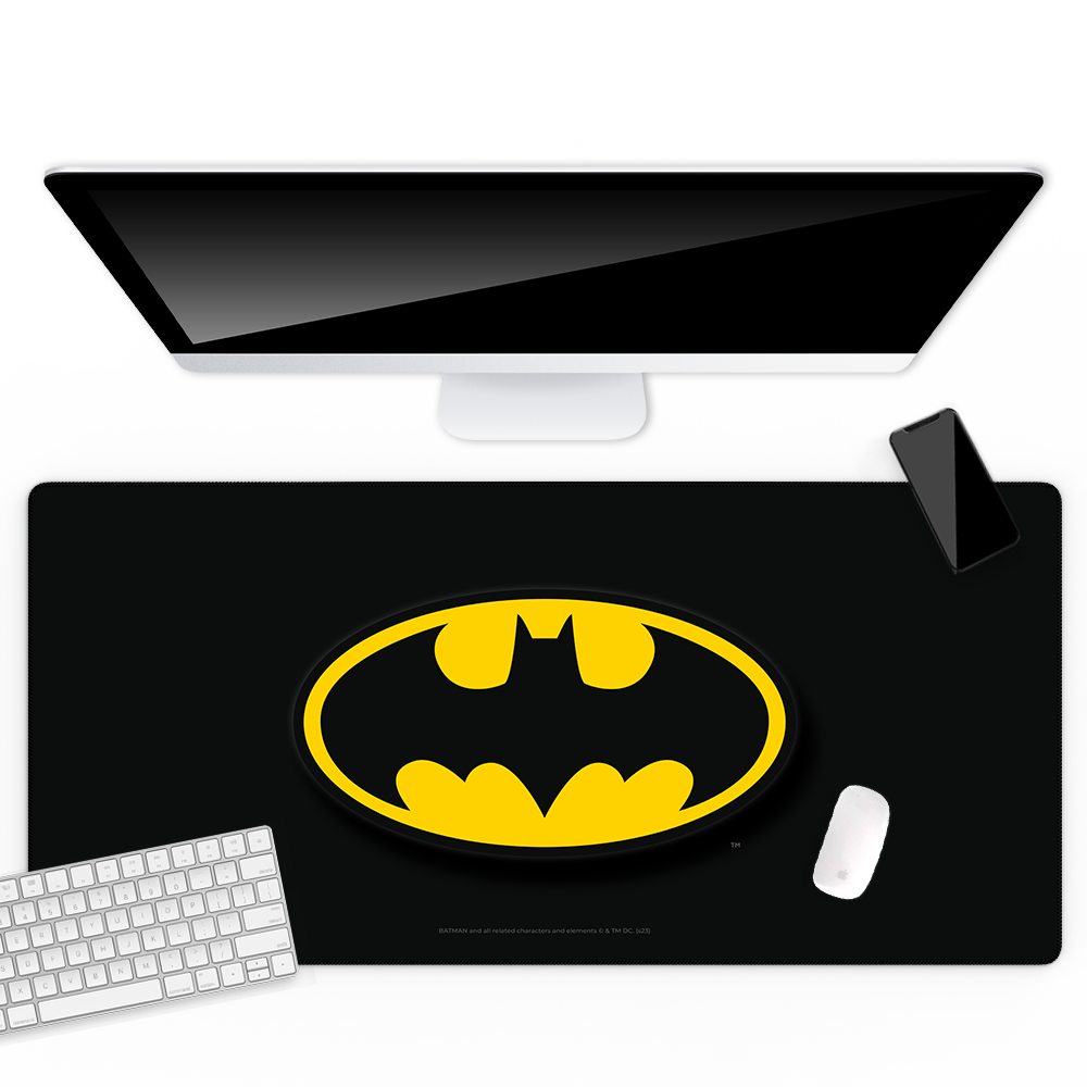 Desk Mat 80x40cm Batman Logo