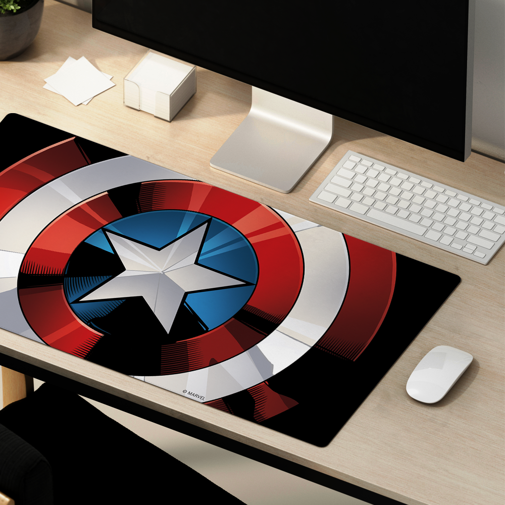 Desk Mat 80x40cm Captain America Marvel