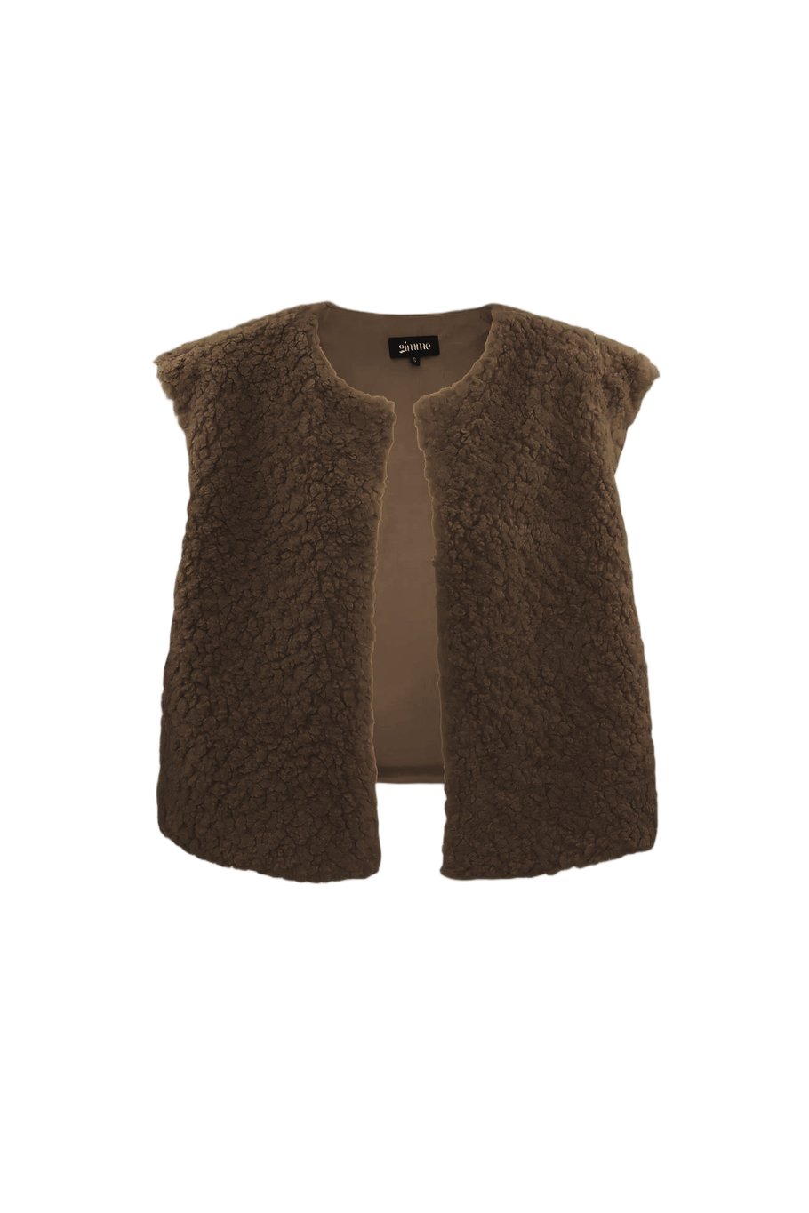 Teddy vest | Bruin