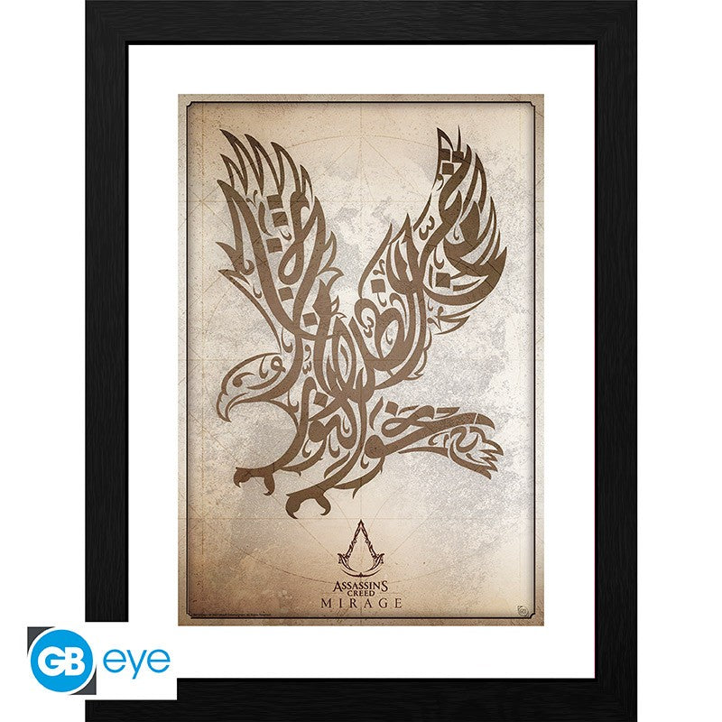 Art Print Assassins Creed Eagle Mirage (inclusief kader)