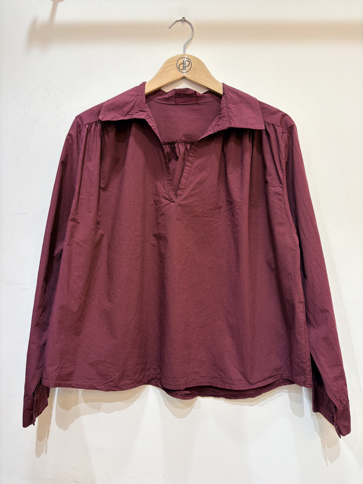Basic blouse | Bordeaux