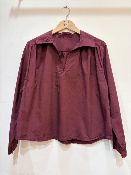 Basic blouse | Bordeaux