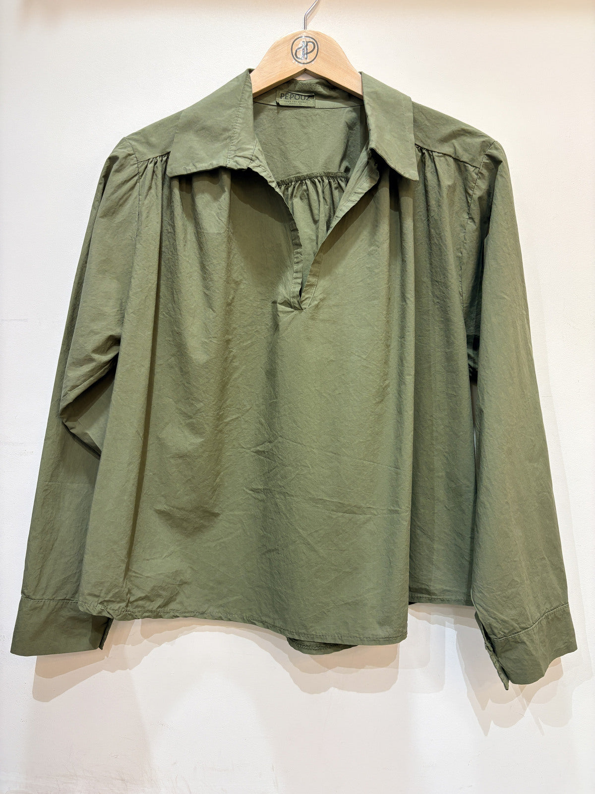 Basic blouse | Kaki