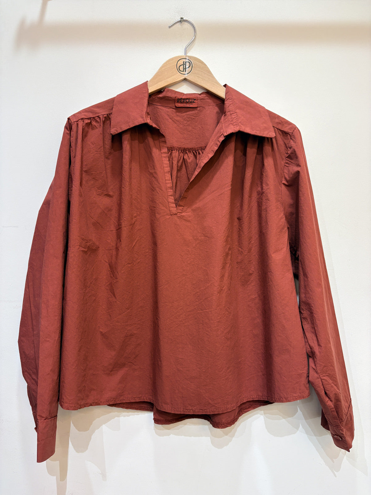 Basic blouse | Terracotta