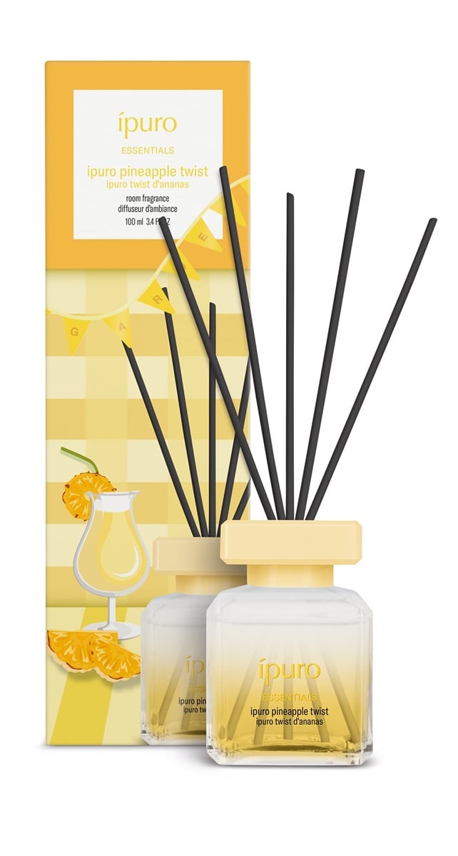 Geurstokjes pineapple twist diffuser 100ml