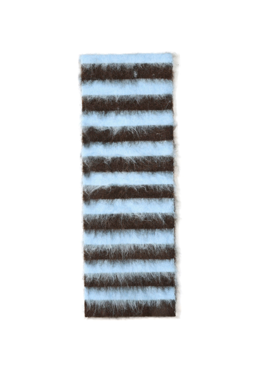 Wintersjaal met strepen  | Blauw